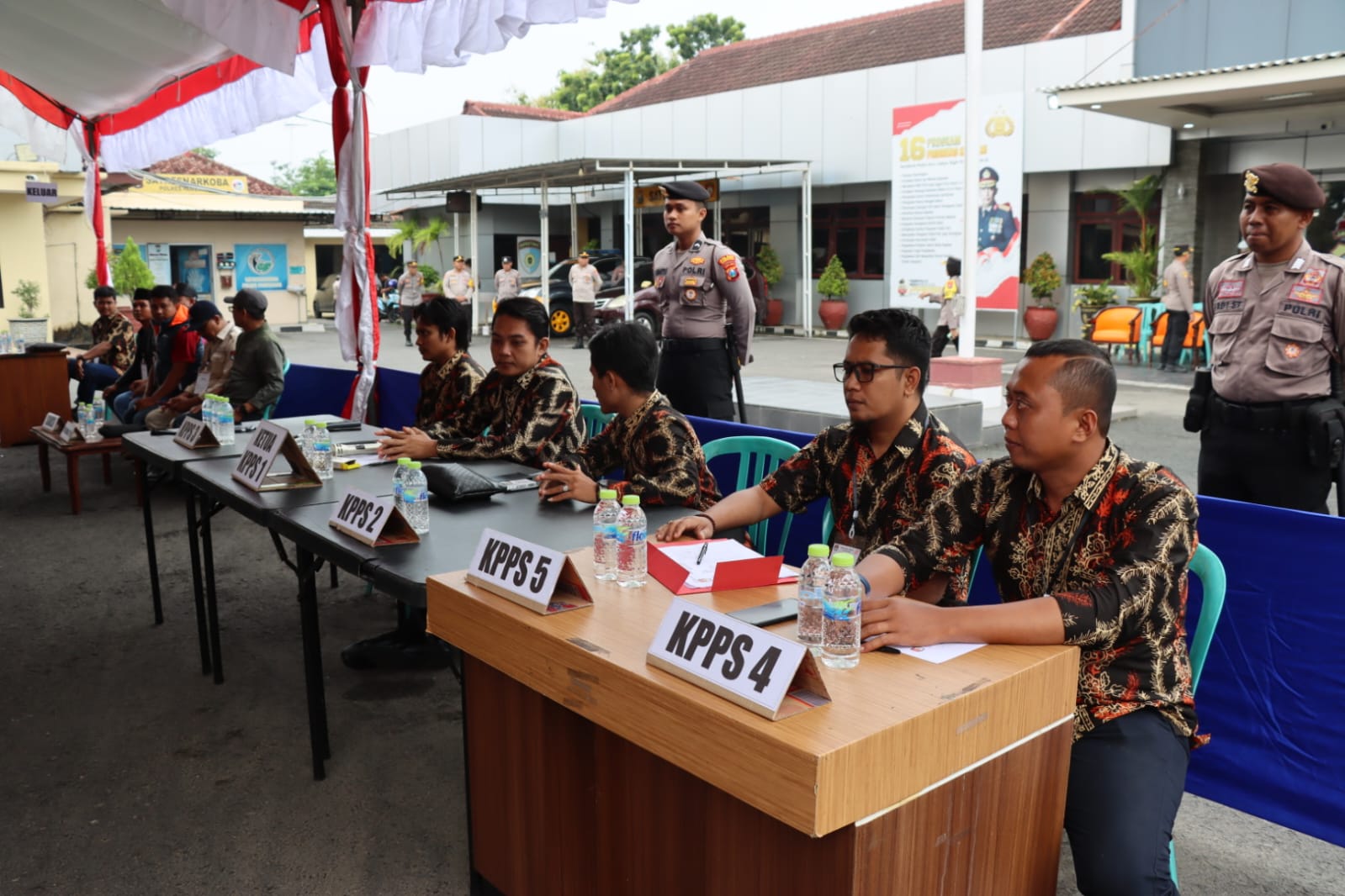 Dalam rangka menyukseskan pelaksanaan pemilihan umum (Pemilu) serentak 2024.