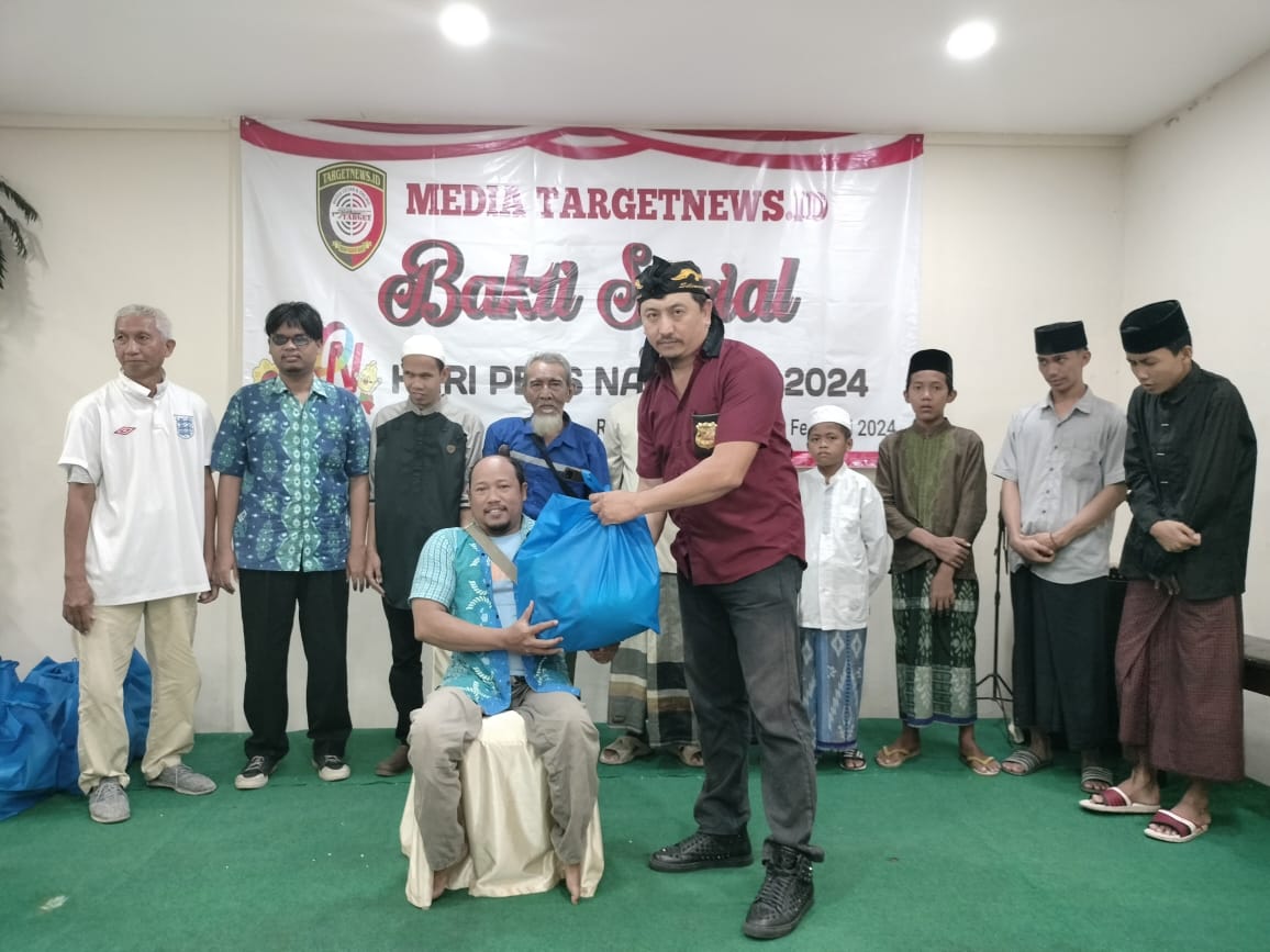 Untuk memperingati Hari Pers Nasional {HPN} 09 Februari 2024, Media TargetNew mengadakan Bakti Sosial, pada 10 Februari 2024 di Restaurant Taman Sari Indah,Jalan Kacapiring 11 Surabaya. 