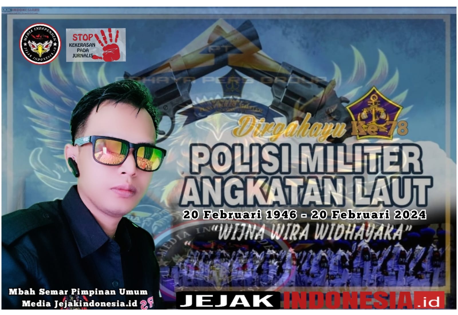 Beritanewsnasional.com-Jejakindonesia.id | Peringatan Hari Ulang Tahun (HUT) Polisi Militer Angkatan Laut (POMAL)