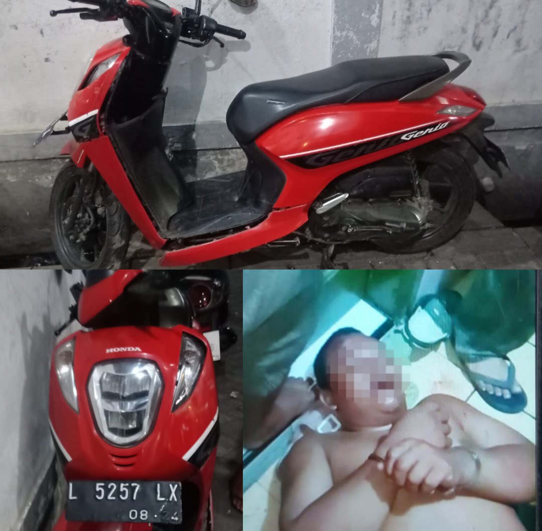 Tersangka MDT warga Jagiran 2 Surabaya terpaksa lebaran di Sel tahanan Polsek Tambaksari Polrestabes Surabaya.