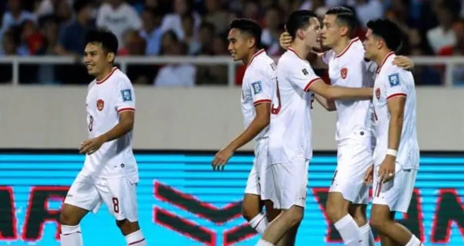Timnas Indonesia berhasil membungkam Vietnam dengan skor telak 3-0 dalam pertandingan kualifikasi Piala Dunia 2026 zona Asia putaran dua grup F di Stadion My Dinh National Stadium, Hanoi, Vietnam, pada Selasa (26/3/2024).